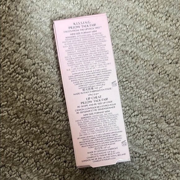 BRAND NEW Charlotte Tilbury Pillow Talk Lip Kit - Picture 2 of 2